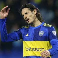 El mensaje de Edinson Cavani en plena madrugada tras el empate de Boca ante Fortaleza