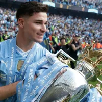 Así presume Manchester City a Julián Álvarez tras el título de la Premier League