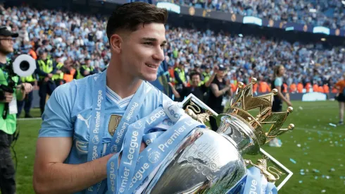 Manchester City resaltó la labor de Julián Álvarez en el título de la Premier League.