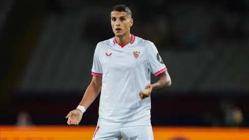 Erik Lamela, con las horas contadas en Sevilla.