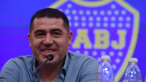 Riquelme, el presidente de Boca.