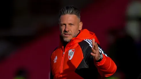 Demichelis, el entrenador de River.
