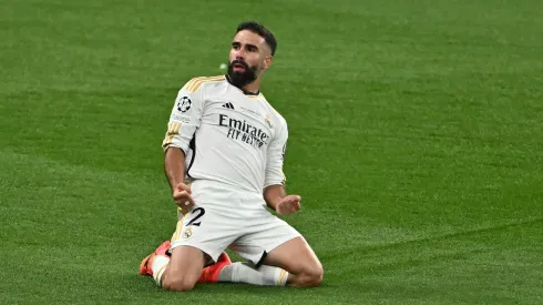 Carvajal marcó para el Real Madrid.