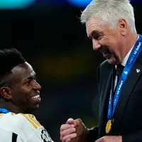 Carlo Ancelotti, tras ganar la Champions: \'Vinícius Júnior se merece el Balón de Oro, no hay duda\'