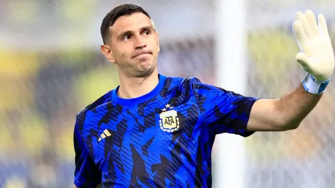 Emiliano Martínez, arquero de la Selección Argentina.