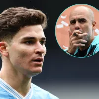 Julián Álvarez se le plantó a Pep Guardiola para ir a los Juegos Olímpicos