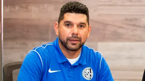 Néstor Ortigoza, encargado del fútbol de San Lorenzo.