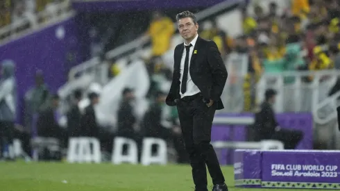 Marcelo Gallardo durante su estadía en Al-Ittihad.
