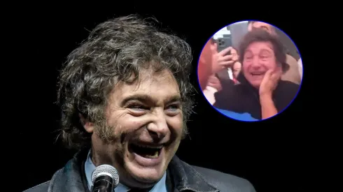 Milei y su encuentro con una leyenda de Boca.