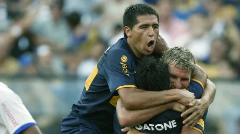 Dos de los máximos ídolos de Boca, enfrentados.