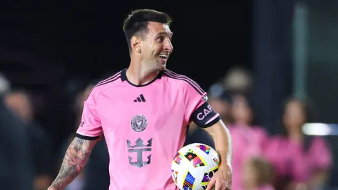 Messi y su nuevo deporte.