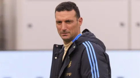 Lionel Scaloni, con el rumbo muy claro.