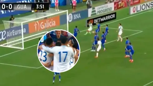 Guatemala abrió el marcador en USA.