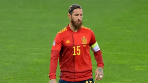 Sergio Ramos, defensor histórico de la Selección de España.