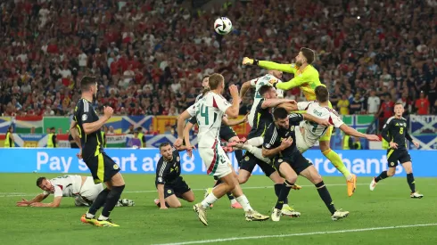 El momento del durísimo choque.