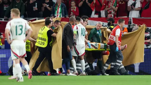 Susto por Varga en la Eurocopa.