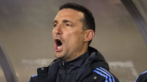 Scaloni, el entrenador de la albiceleste.