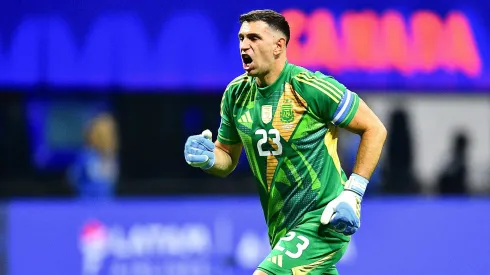 Dibu Martínez, una de las figuras de Argentina.