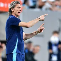 El llamado de atención que Ricardo Gareca hizo a los jugadores de Chile en el entretiempo: \'Todos los argentinos le están hablando\'