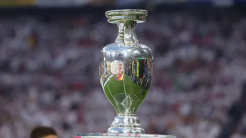 El trofeo de la Eurocopa.