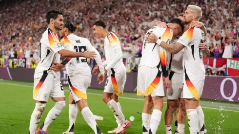 Alemania festeja el pase a cuartos.