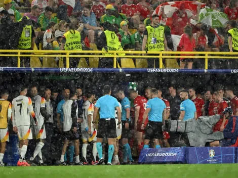 Partido demorado entre Alemania y Dinamarca por tormentas eléctricas en Dortmund