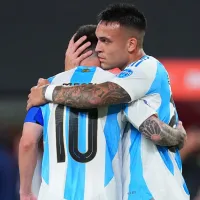 Lautaro Martínez reveló qué le dijo a Messi en el festejo de su gol en Argentina vs. Perú