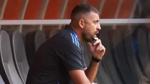 Samuel habló en conferencia de prensa.