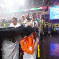 Un encapuchado, una mochila y una causa por allanamiento: el verdadero motivo por el que se pausó Alemania vs Dinamarca en la Eurocopa 2024