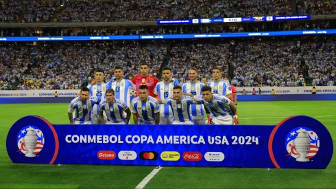 Los once titulares de Argentina ante Ecuador.