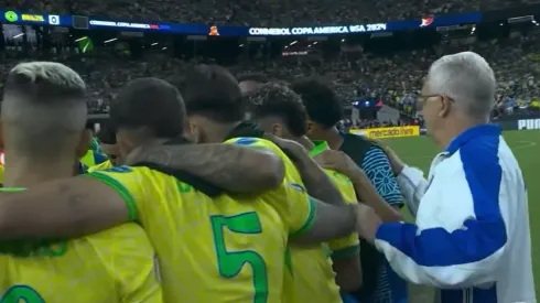 Incómodo momento en la Copa América.