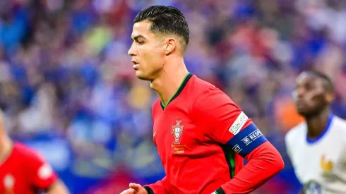 Cristiano Ronaldo en la Eurocopa.
