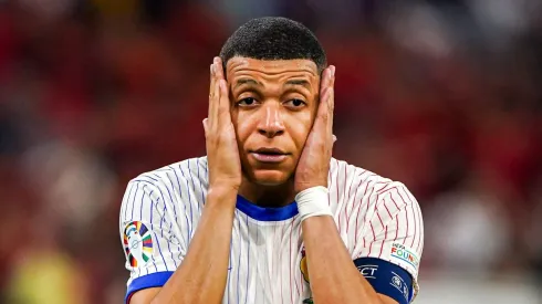 La reacción de Mbappé a los goles de España.