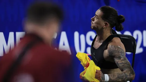 Darwin Núñez, protagonista de los incidentes.