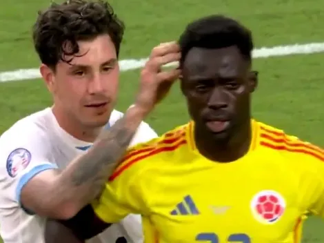VIDEO: acusan de racismo a Giménez por un polémico gesto contra Davinson Sánchez