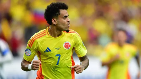 Luis Díaz con la Selección Colombia.