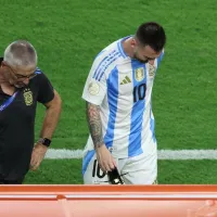 Así quedó el tobillo de Lionel Messi tras la lesión que lo sacó de la final Argentina vs. Colombia