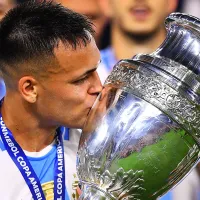 La reacción del Inter de Milán al gol y la consagración de Lautaro Martínez en la final de la Copa América