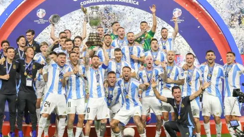 Argentina celebra la Copa América 2024.