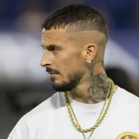 La foto que subió Darío Benedetto en pleno partido de Boca ante Independiente del Valle