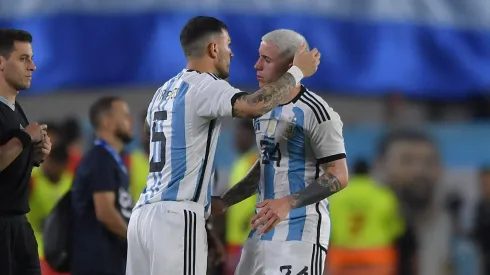 Leandro Paredes habló de Enzo Fernández en el medio del escándalo con Francia