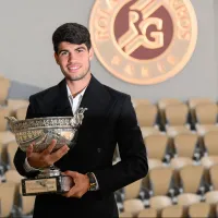 Carlos Alcaraz inmortalizó su primer Roland Garros con un tatuaje de la Torre Eiffel