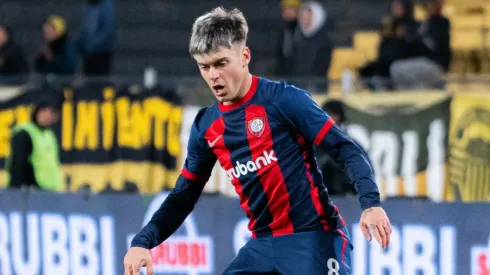 Matías Reali ya debutó con la camiseta de San Lorenzo en un amistoso.