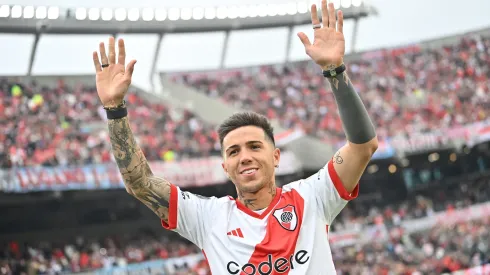 Enzo Fernández volvió al Monumental.