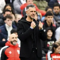 La particular reacción de Martín Demichelis en el segundo gol de Borja en River vs. Lanús