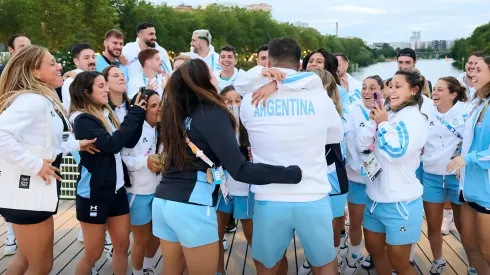 VIDEO | El pedido de matrimonio en la delegación argentina, en plenos Juegos Olímpicos de París 2024