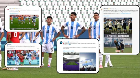 Medios de comunicación de Francia se burlaron e ironizaron con lo vivido por la Selección Argentina en París 2024.