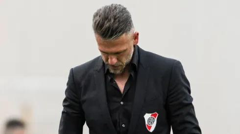 Martín Demichelis, en uno de sus peores momentos.