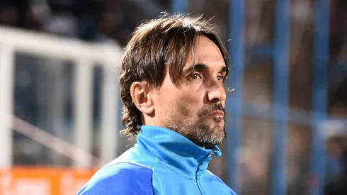 Diego Martínez, el DT de Boca.