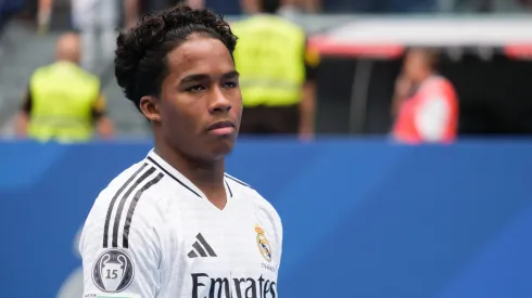 Endrick fue presentado en el Real Madrid.